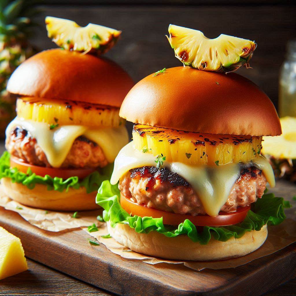 Hawaiian Turkey Burgers