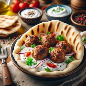 Middle Eastern Turkey Meatballs