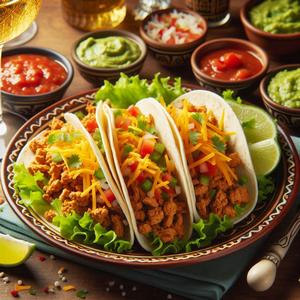 Spicy Turkey Chorizo Tacos