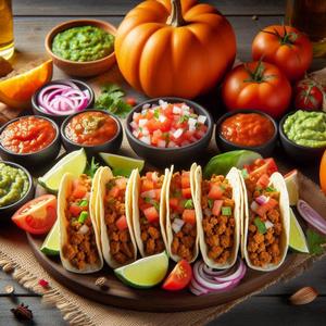 Turkey & Pumpkin Tacos