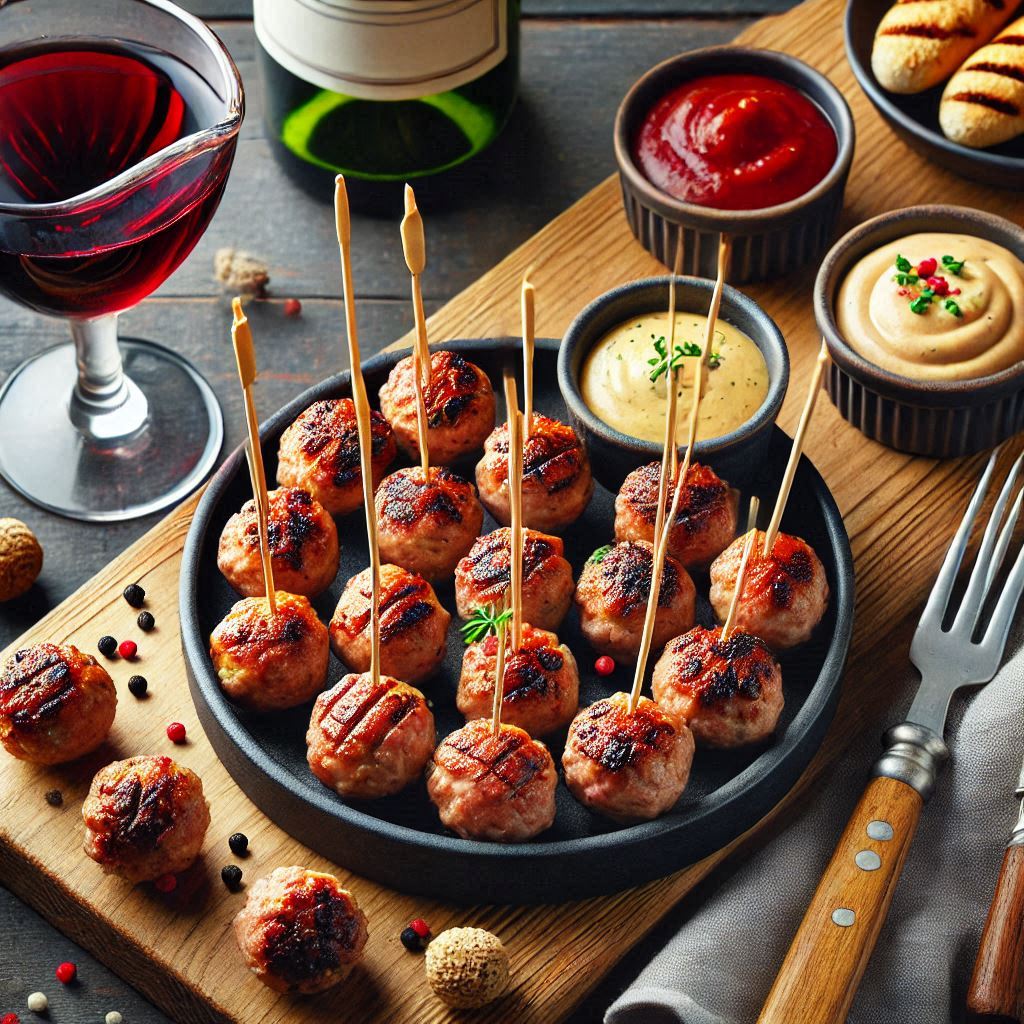 Smoky Turkey Bacon Meatballs