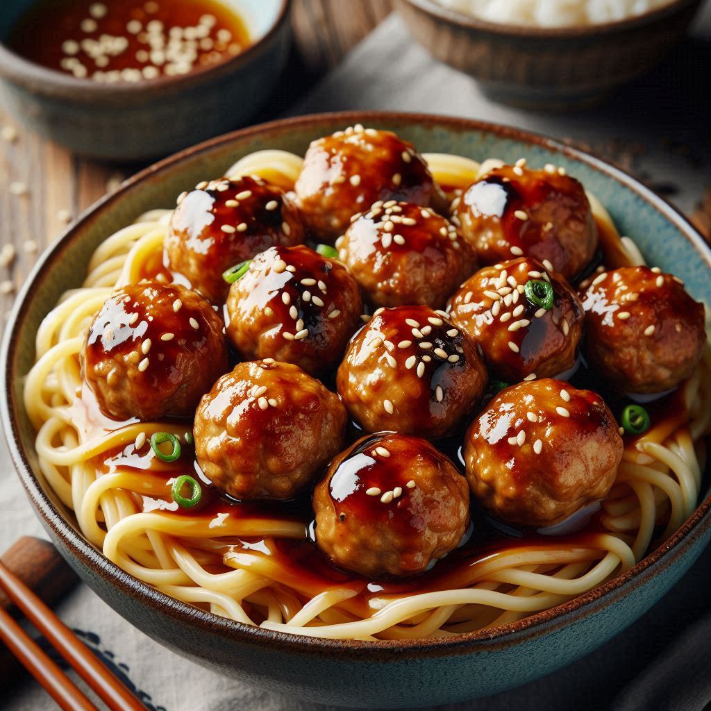 Teriyaki Turkey Meatballs